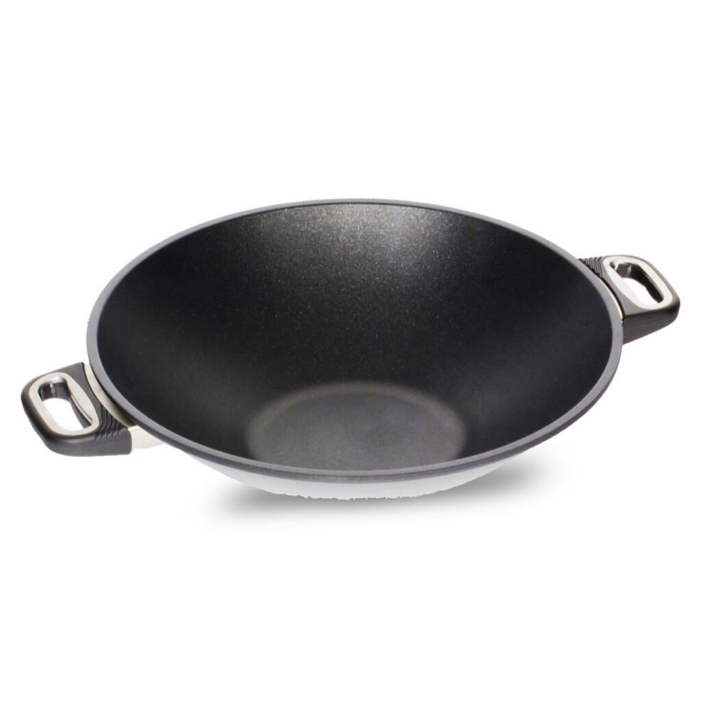 Wok AMT Gastroguss En Fonte D aluminium Ø36cm