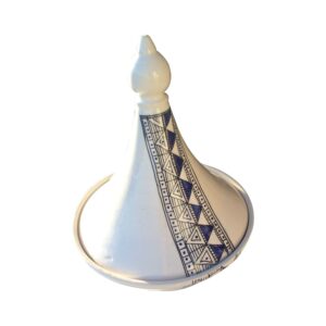 Tajine en ceramique modèle Berbère Bleue – 30cm