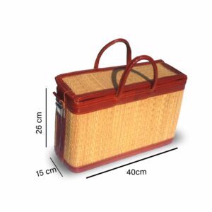 Couffin artisanal Tunisien pour pique nique – modèle PN2