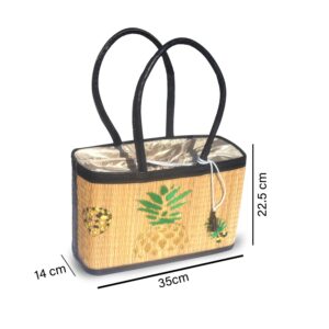 Couffin sac à main artisanale (Ananas 07)