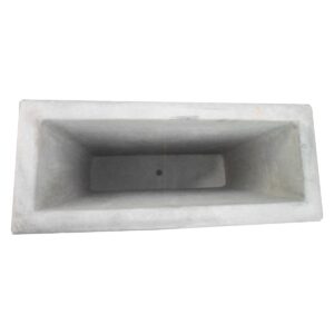 Bac a fleurs extérieur en béton Bet03