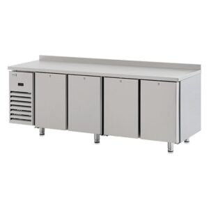 Table réfrigérée 4 portes inox STD 460S