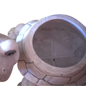 Pot en forme de Tortue en fibre de verre