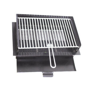 Grilloir Barbecue encastrable en acier M2