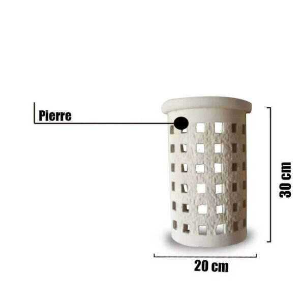 Applique murale en pierre pour extérieur dim