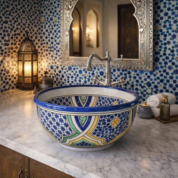 Vasque à poser en céramique fais main VC01 couv