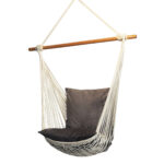 chaise suspendue macramé fait main