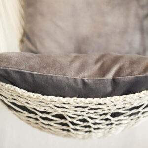 Chaise suspendue macramé fait main