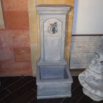 Fontaine de jardin murale en GRC Ref FM05 fond