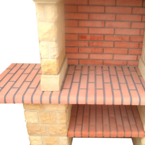 Barbecue fixe en pierre pour jardin – BPJ01