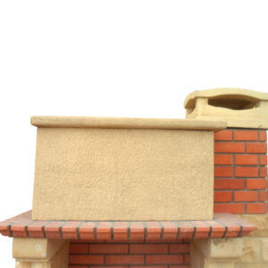 Barbecue fixe en pierre pour jardin – BPJ01