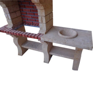 Barbecue avec évier et plan de travail – BFPL14