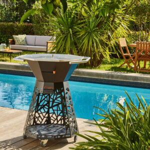 Brasero Design Brasero bois extérieur Surface 3922cm²