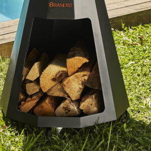 Brasero à bois professionnel Surface 3126 cm²