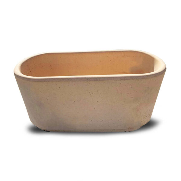 Bac a fleur extérieur en béton armé Ref GB11 face