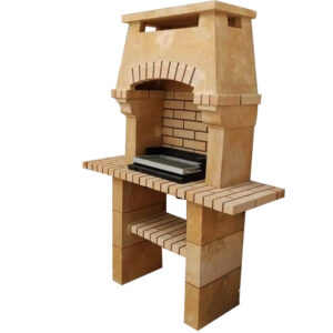 Barbecue fixe exterieur en pierre naturelle – BF17