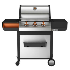 Barbecue à Gaz BRASERO Emma Inox 3 Feux