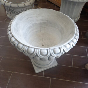 Vasque de jardin sur pied en béton BF034