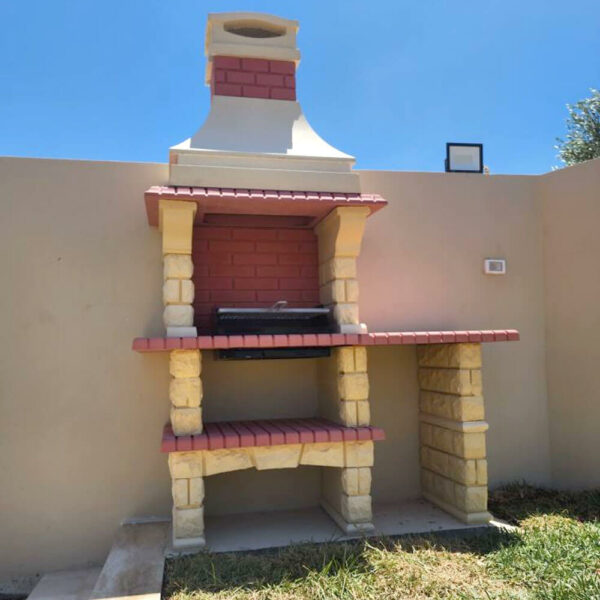 barbecue en béton avec plan de travail BBP10 couverture reel