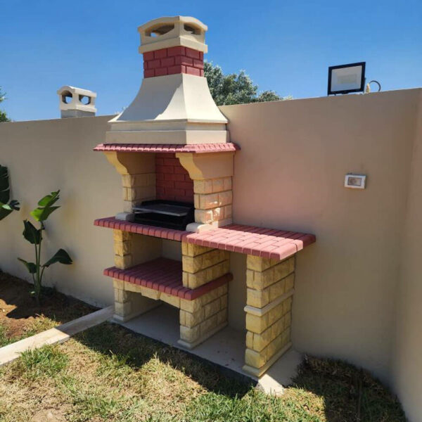 barbecue en béton avec plan de travail BBP10 couverture reel2