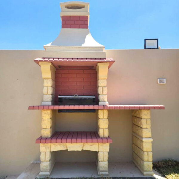 barbecue en béton avec plan de travail BBP10 couverture reel