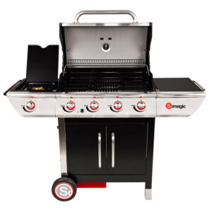 Barbecue à gaz en acier émaillé MANHATTAN 450GPI