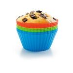 Lot de 12 moules à Muffins en Silicone