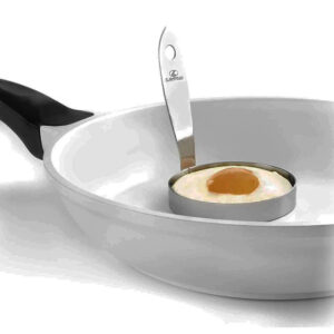 Lacor 68005 Moule à oeuf rond en inox