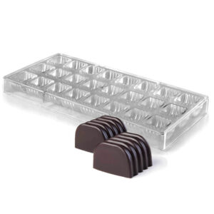 Moule chocolat en polycarbonate forme Lineaire