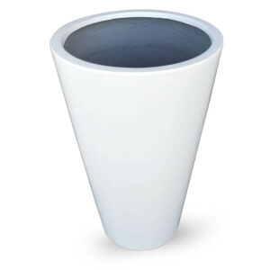 Bac a fleur rond conique en résine Ø61cm – Lavande