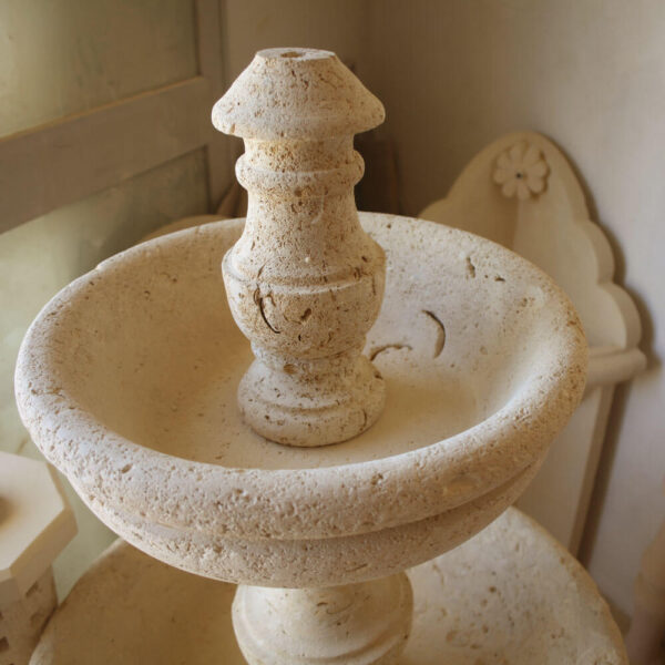 fontaine en pierre coquillage - FPC01