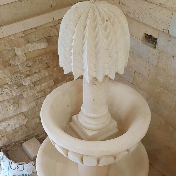fontaine en pierre modele palmier FPP01 couv