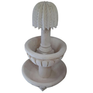 fontaine en pierre modèle palmier FPP01