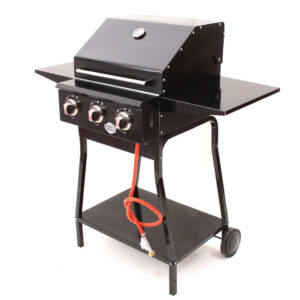 Barbecue au Gaz 3 brûleurs en Acier GPN 3B