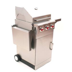 barbecue au gaz 3 Brûleurs en acier inoxydable