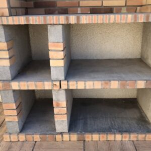Barbecue en brique réfractaire et béton – BB10
