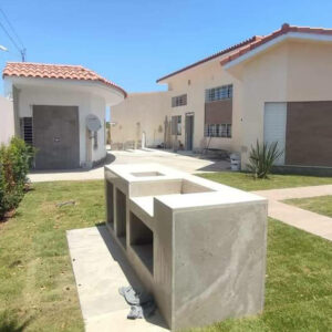 Cuisine extérieur marbre pour barbecue-CEM12