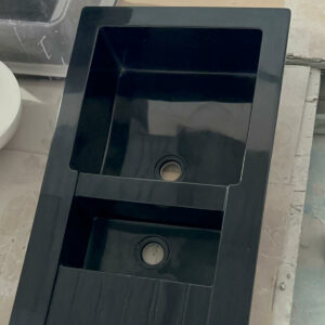 Evier de cuisine encastrable 2 bacs