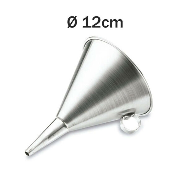 Entonnoir En Acier Inoxydable 12cm