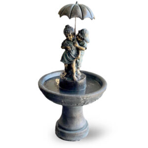 Fontaine centrale en résine modèle parapluie F028
