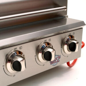 Barbecue au gaz a poser en Acier inoxydable M207