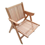 Chaise pliante en bois blenz 