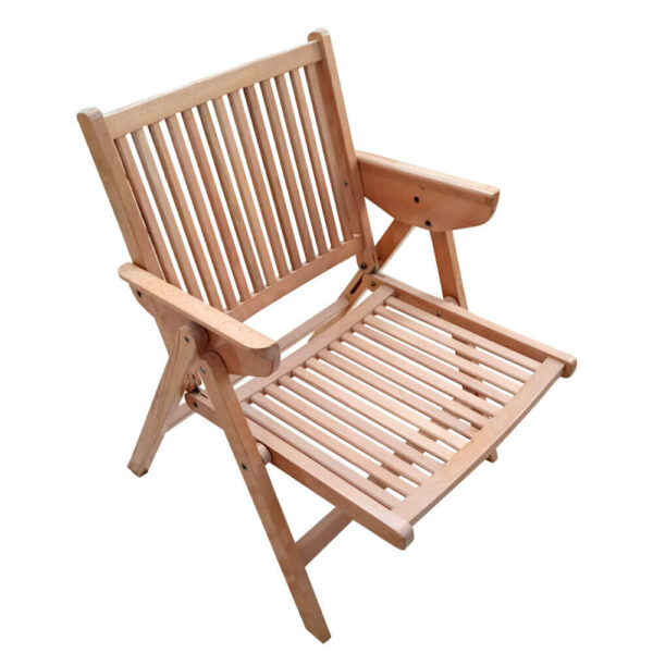 Chaise pliante en bois blenz 