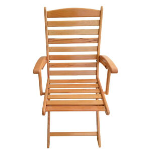 Chaise pliante étoile avec accoudoir CH004