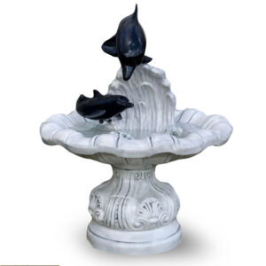 fontaine centrale décoratif Dauphins FR029