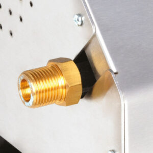 Plancha à gaz à poser en acier inoxydable VERA 200