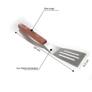 Spatule barbecue en inox mike’s grill 34cm