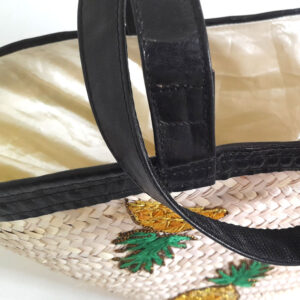 couffin paille ensemble d’ananas EA03