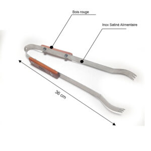 Pince barbecue en inox mike’s grill 36cm