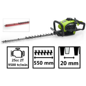 Taille haie à essence de 25 cc Vito